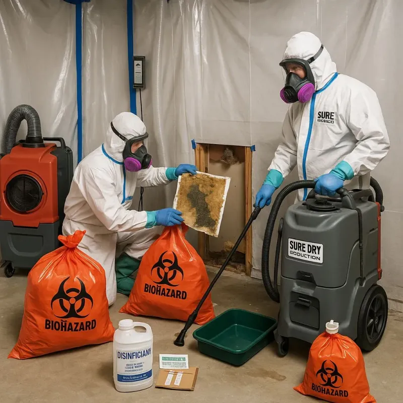 Contaminated Water Handling Protocols process in Granite Shoals, TX