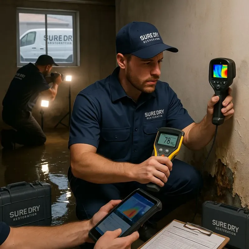 Initial Assessment and Documentation process in Granite Shoals, TX